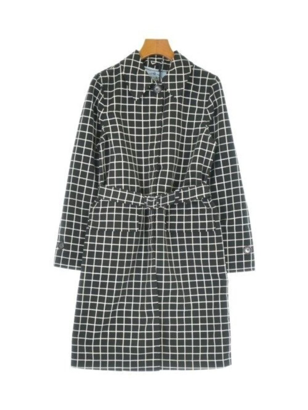 Prada Soutien Collar Coat